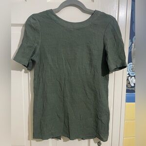Ro & De Sage Green Tunic Blouse
